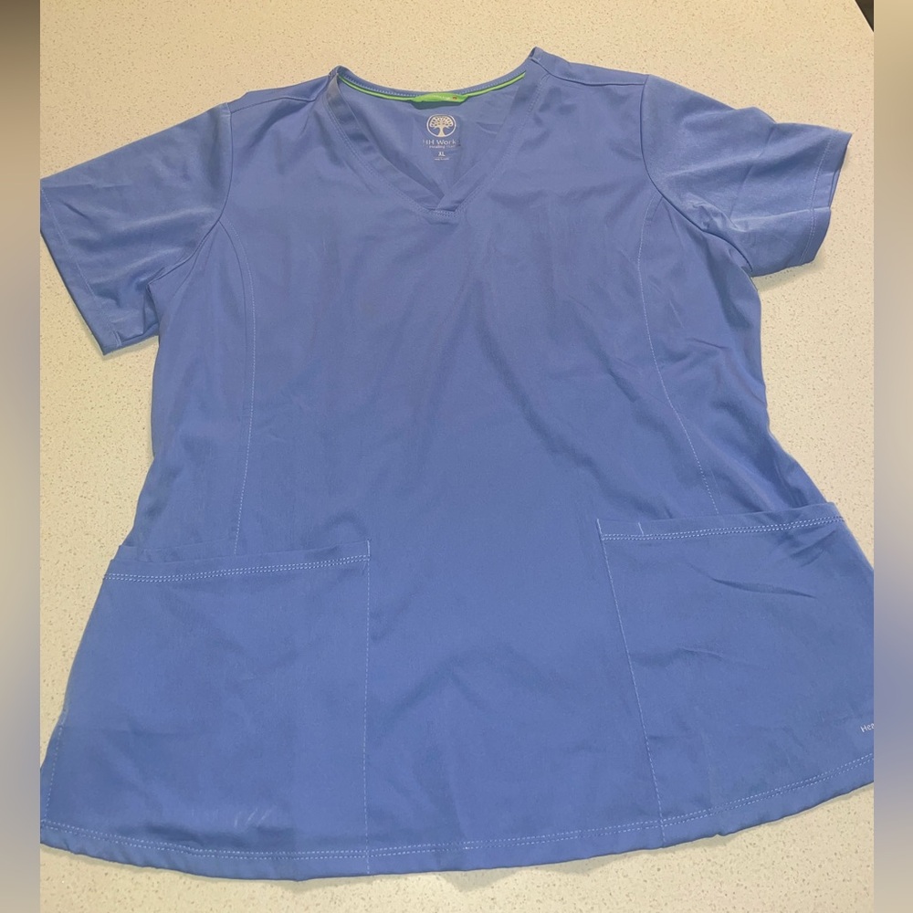 healing hands scrub top